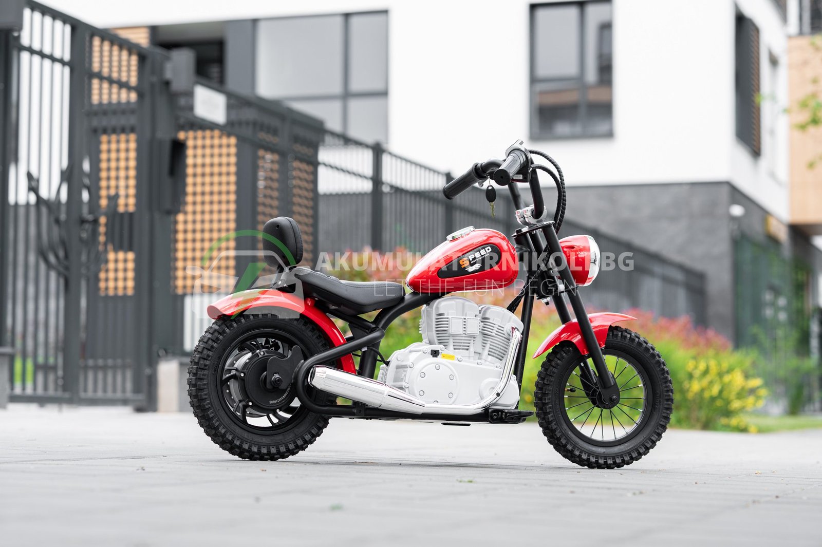 Детски Акумулаторен Мотор Chopper Rider, 350W, 36V/9Ah, 25км/ч - Image 8