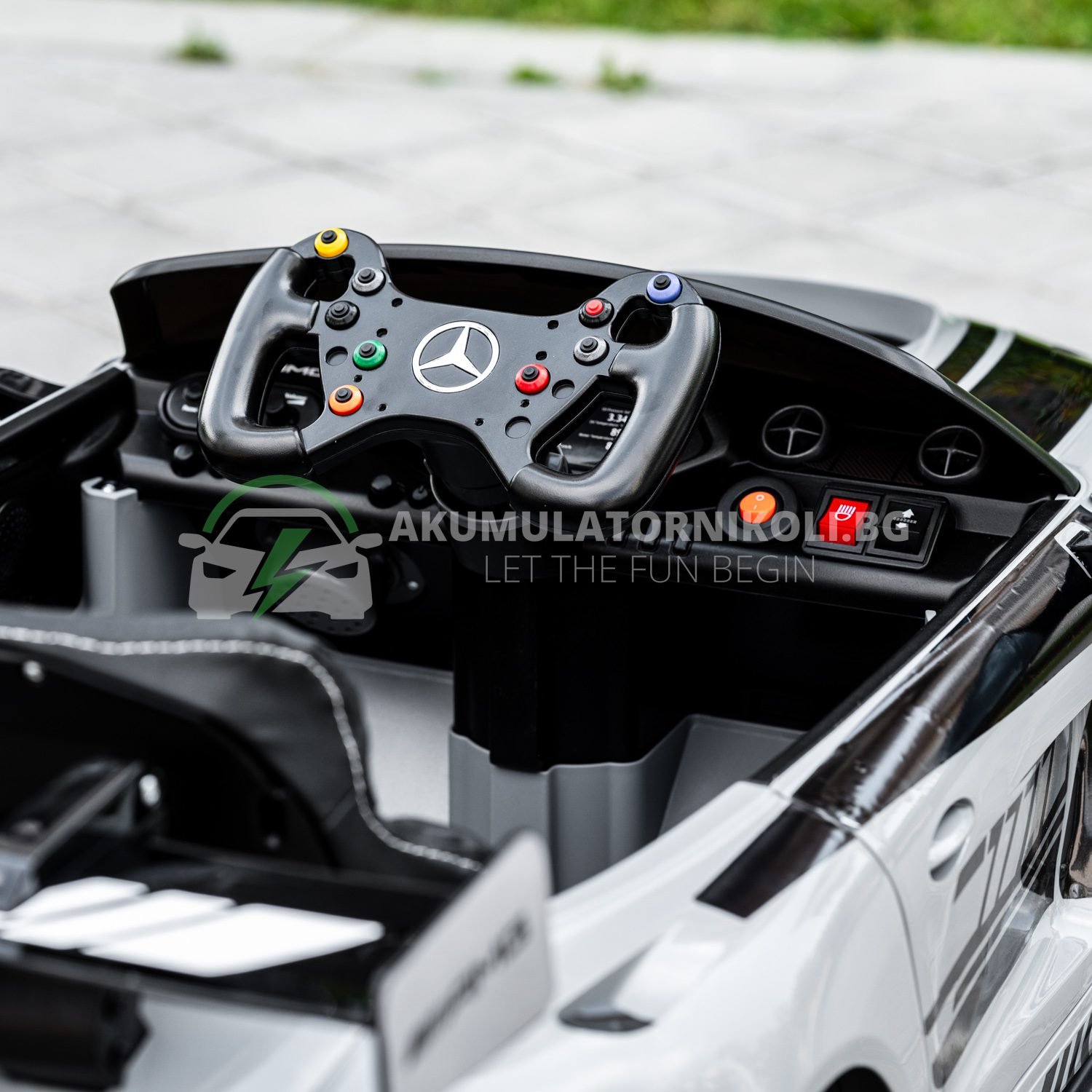 Лицензирана Акумулаторна Кола Mercedes-Benz GT3 EVO 2026, 100W, 12V/4.5Ah, EVA гуми, R/C 2.4G - Image 9