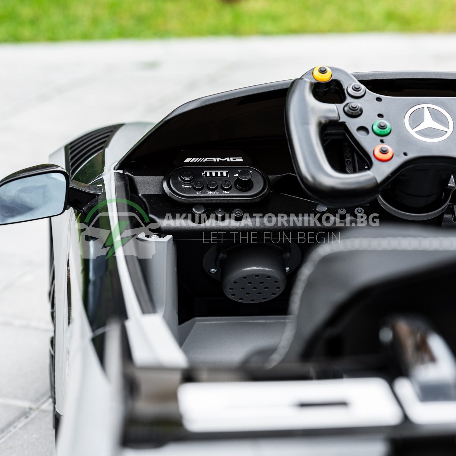 Лицензирана Акумулаторна Кола Mercedes-Benz GT3 EVO 2026, 100W, 12V/4.5Ah, EVA гуми, R/C 2.4G - Image 11