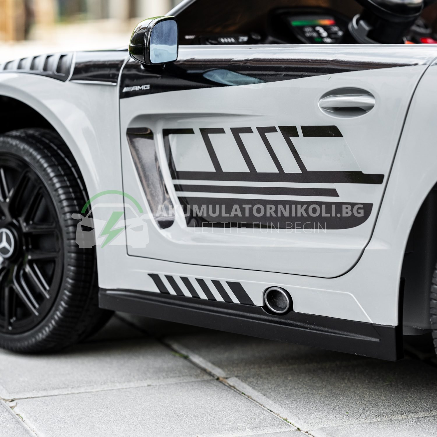 Лицензирана Акумулаторна Кола Mercedes-Benz GT3 EVO 2026, 100W, 12V/4.5Ah, EVA гуми, R/C 2.4G - Image 16