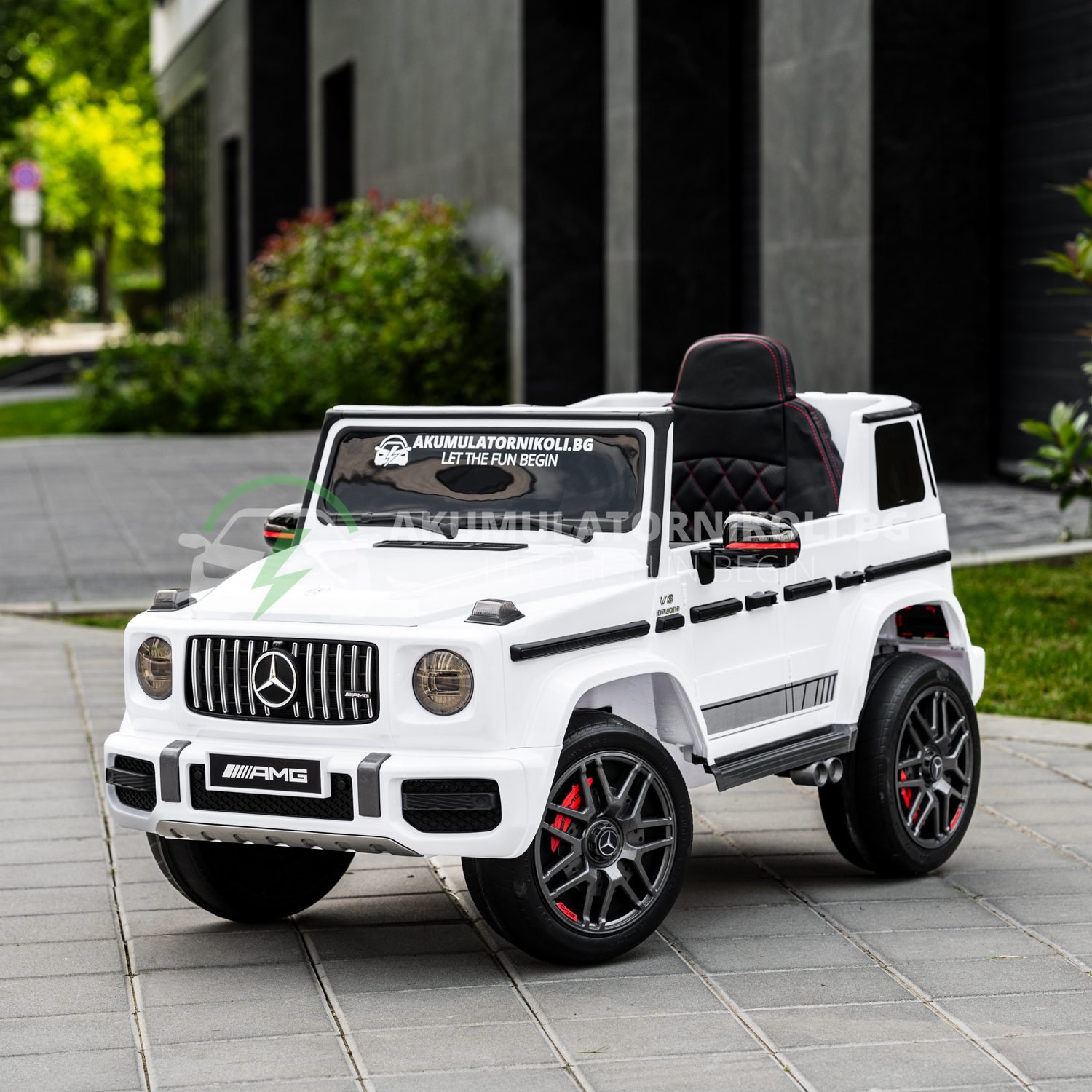 Лицензиран Акумулаторен Джип Mercedes-Benz G63 2026, 110W, 12V7Ah, EVA гуми, R/C 2.4G - Image 2