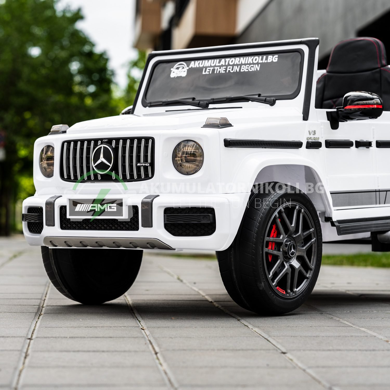 Лицензиран Акумулаторен Джип Mercedes-Benz G63 2026, 110W, 12V7Ah, EVA гуми, R/C 2.4G - Image 4