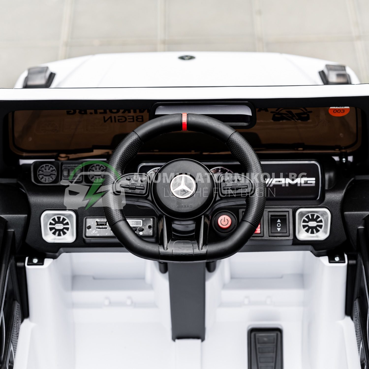Лицензиран Акумулаторен Джип Mercedes-Benz G63 2026, 110W, 12V7Ah, EVA гуми, R/C 2.4G - Image 13