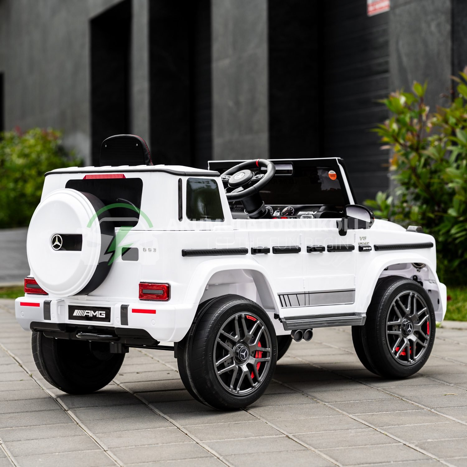 Лицензиран Акумулаторен Джип Mercedes-Benz G63 2026, 110W, 12V7Ah, EVA гуми, R/C 2.4G - Image 6