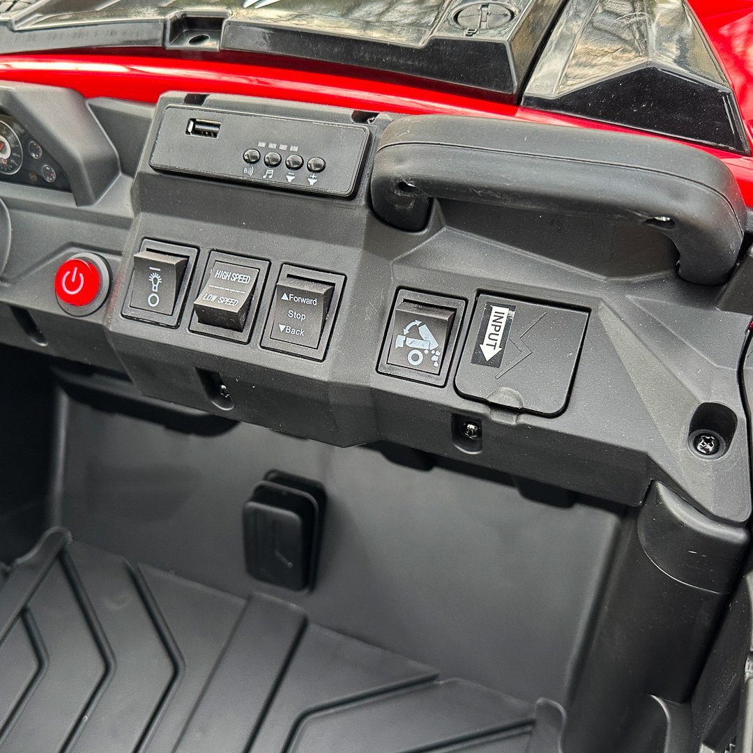 Детско Акумулаторно UTV Gladiator 2025, 180W, 4х4,12V/7Ah, EVA Гуми - Image 13