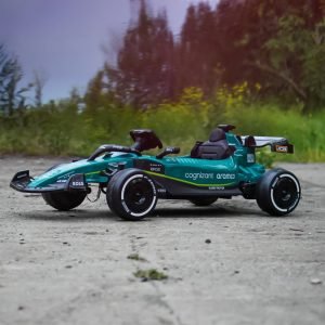 Детски акумулаторен булид Formula 1 Aston Martin, 24V5Ah, 160W, 4х4, EVA гуми