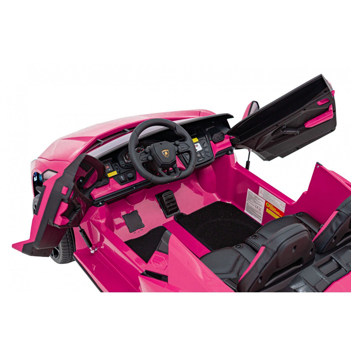 Лицензирана акумулаторна кола Lamborghini Revuelto XL, MP4, 24V7AH, 800W, EVA гуми - Image 15