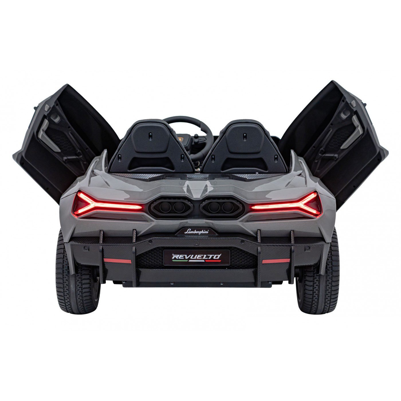 Лицензирана акумулаторна кола Lamborghini Revuelto XL, MP3, 4х4, 24V7AH, 800W, EVA гуми - Image 12