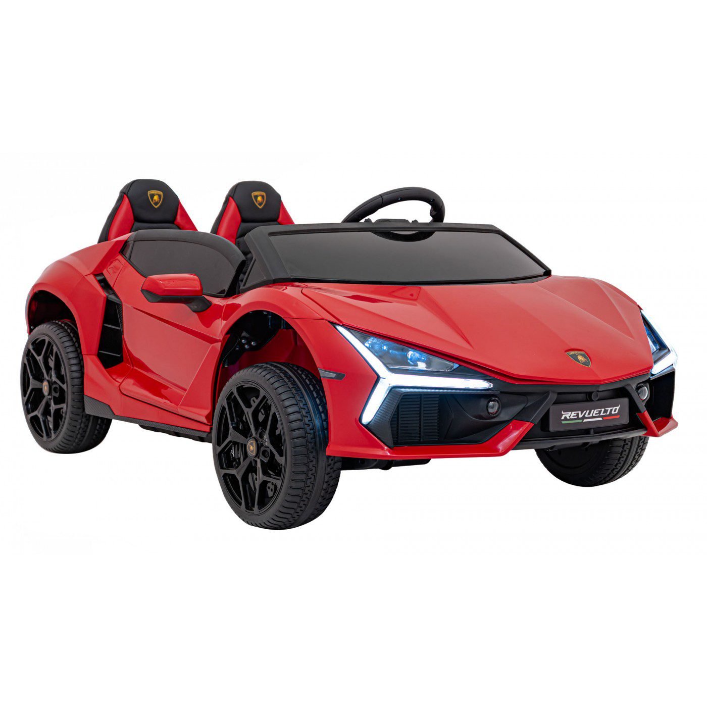 Лицензирана акумулаторна кола Lamborghini Revuelto XL, MP4, 24V7AH, 800W, EVA гуми - Image 4