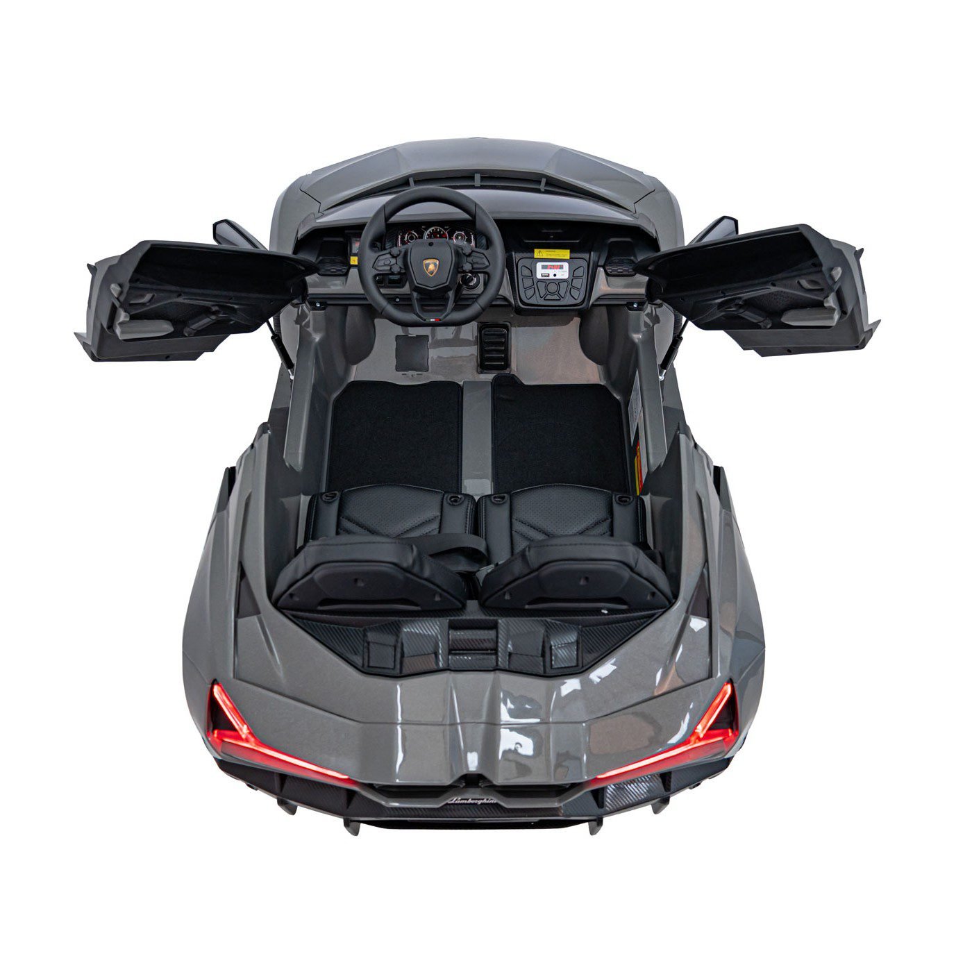 Лицензирана акумулаторна кола Lamborghini Revuelto XL, MP3, 4х4, 24V7AH, 800W, EVA гуми - Image 15