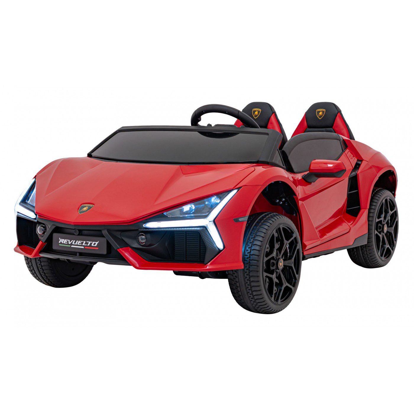 Лицензирана акумулаторна кола Lamborghini Revuelto XL, MP4, 24V7AH, 800W, EVA гуми - Image 2