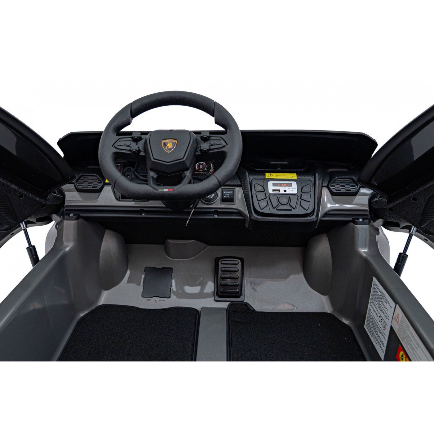 Лицензирана акумулаторна кола Lamborghini Revuelto XL, MP3, 4х4, 24V7AH, 800W, EVA гуми - Image 20