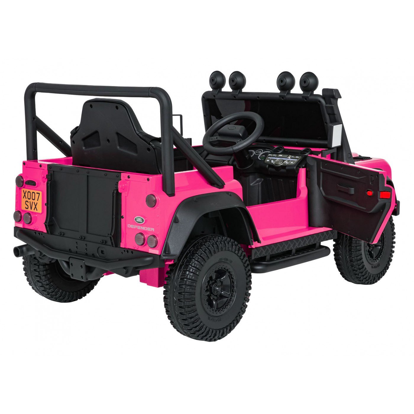 Лицензиран Акумулаторен Джип Land Rover Defender, 200W, 24V/7Ah, EVA гуми - Image 2