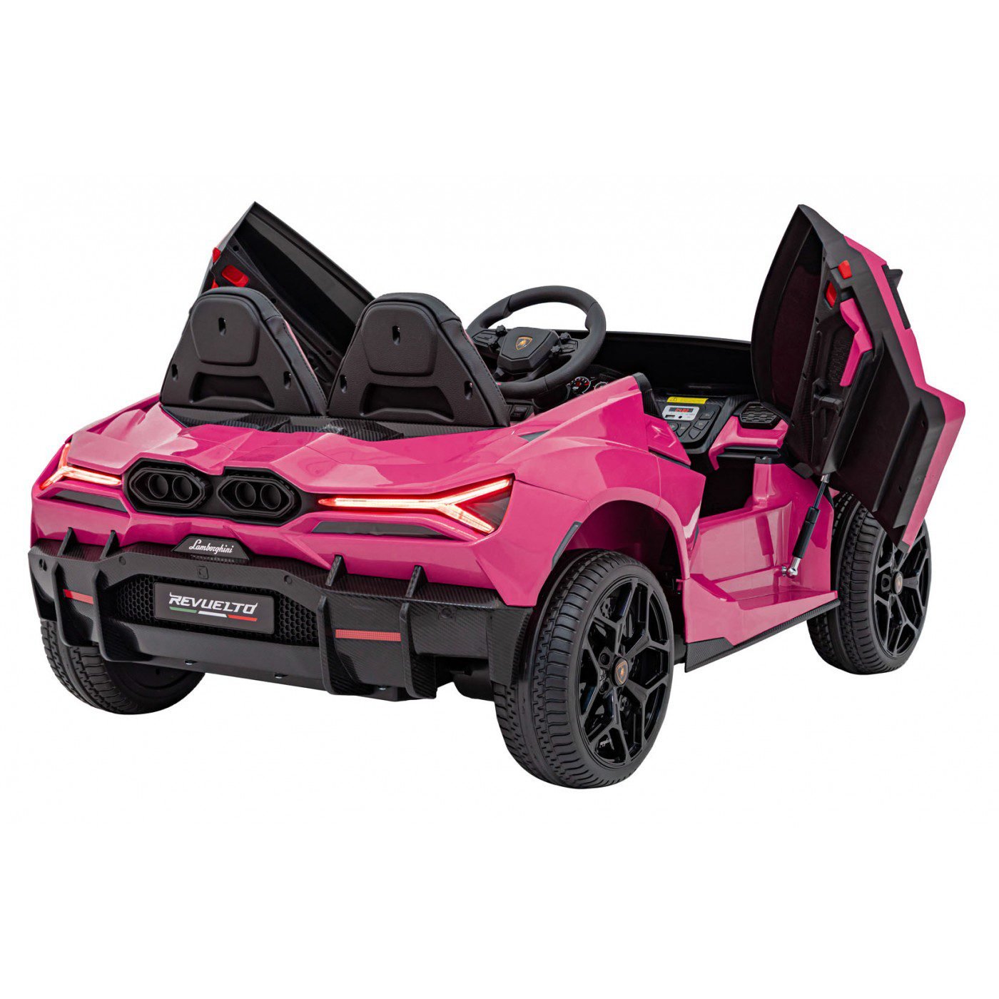 Лицензирана акумулаторна кола Lamborghini Revuelto XL, MP4, 24V7AH, 800W, EVA гуми - Image 6