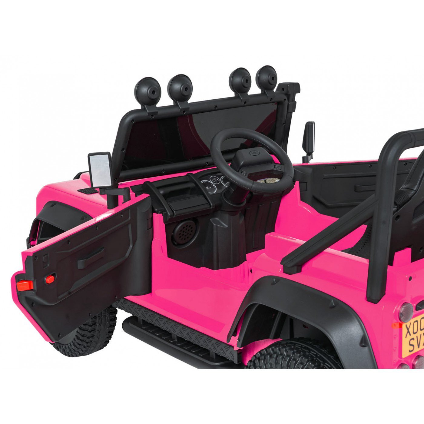 Лицензиран Акумулаторен Джип Land Rover Defender, 200W, 24V/7Ah, EVA гуми - Image 13