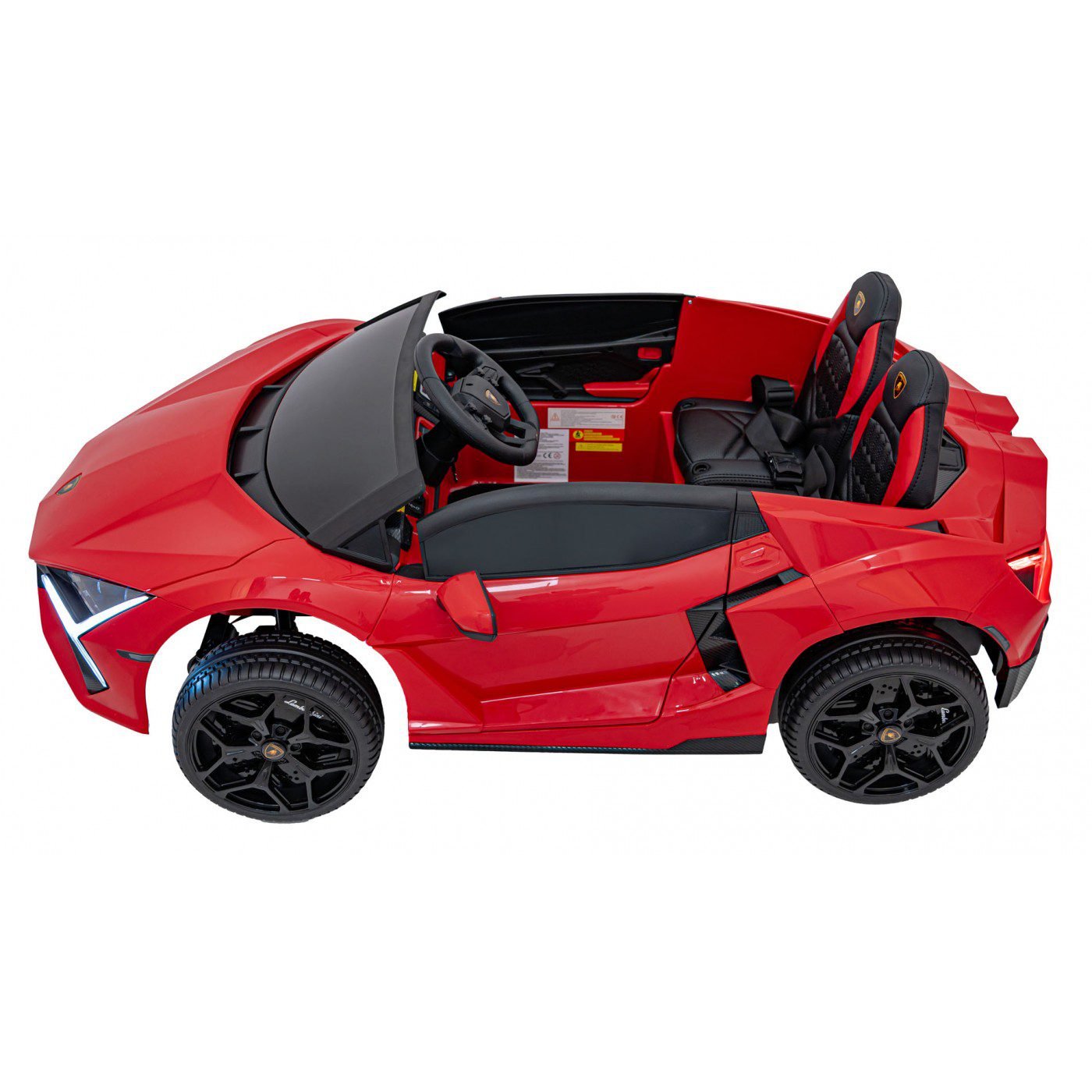 Лицензирана акумулаторна кола Lamborghini Revuelto XL, MP4, 24V7AH, 800W, EVA гуми - Image 6