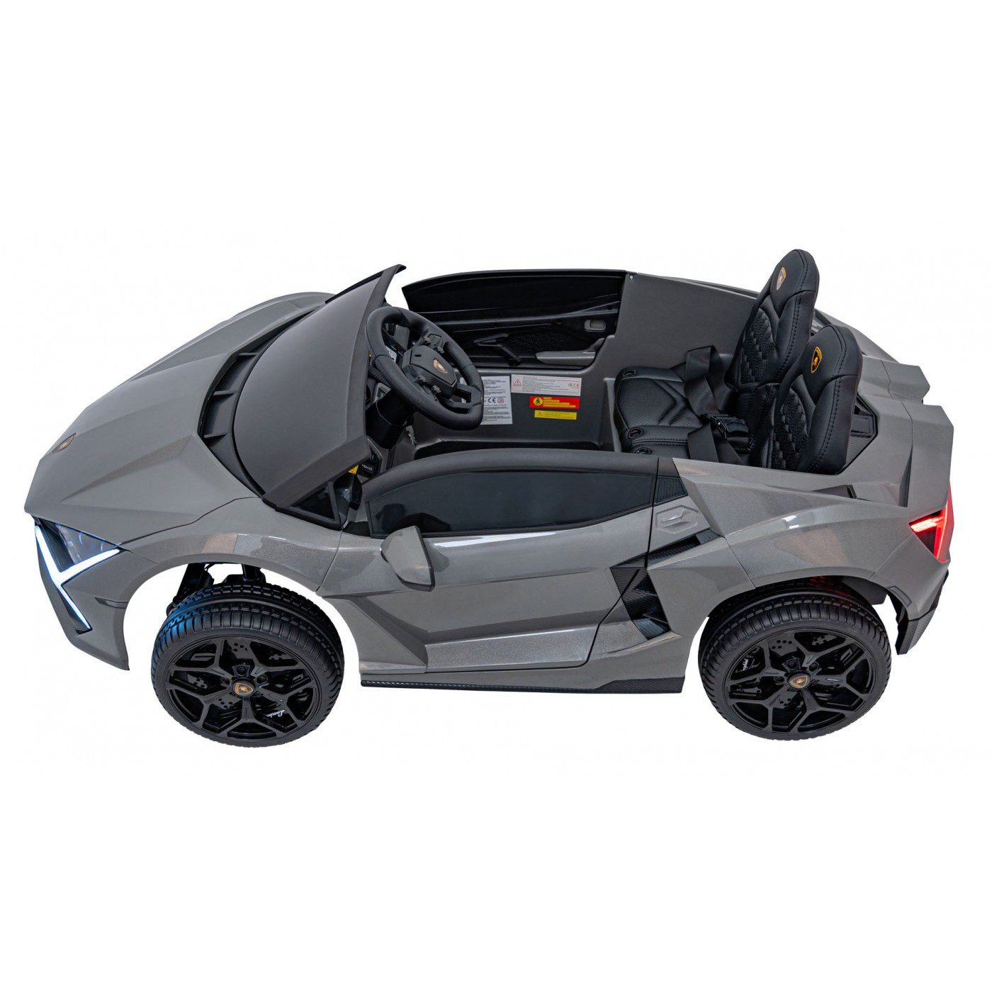 Лицензирана акумулаторна кола Lamborghini Revuelto XL, MP3, 4х4, 24V7AH, 800W, EVA гуми - Image 9
