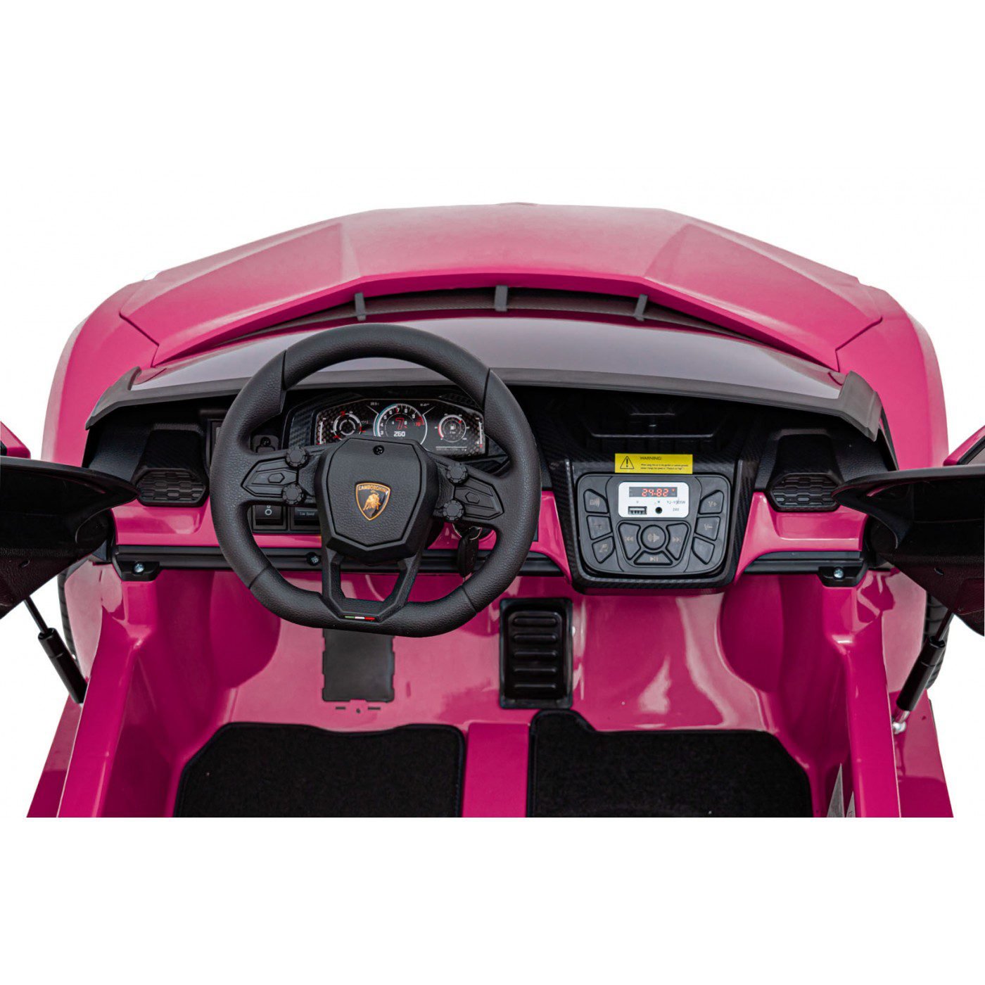 Лицензирана акумулаторна кола Lamborghini Revuelto XL, MP4, 24V7AH, 800W, EVA гуми - Image 9