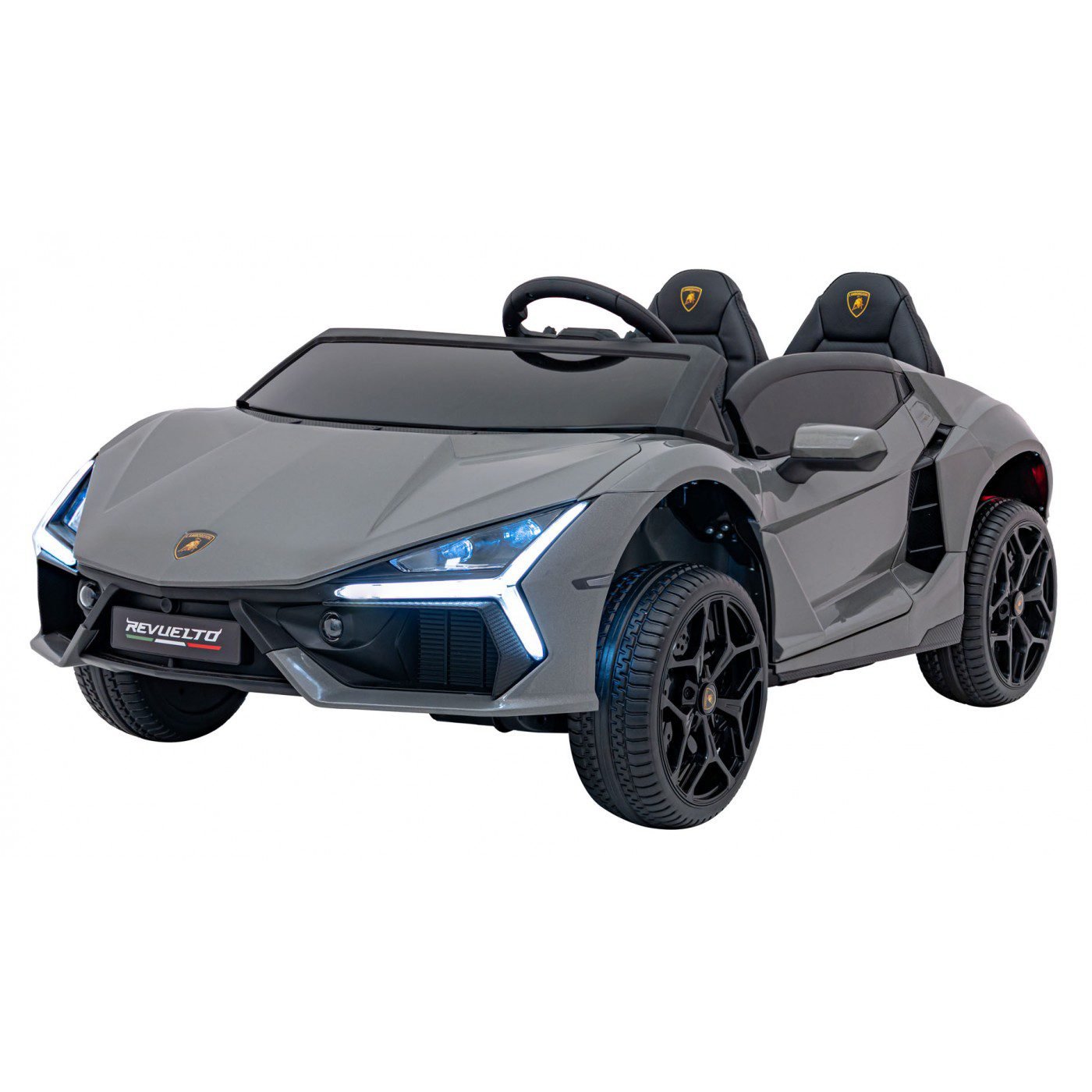 Лицензирана акумулаторна кола Lamborghini Revuelto XL, MP3, 4х4, 24V7AH, 800W, EVA гуми - Image 2