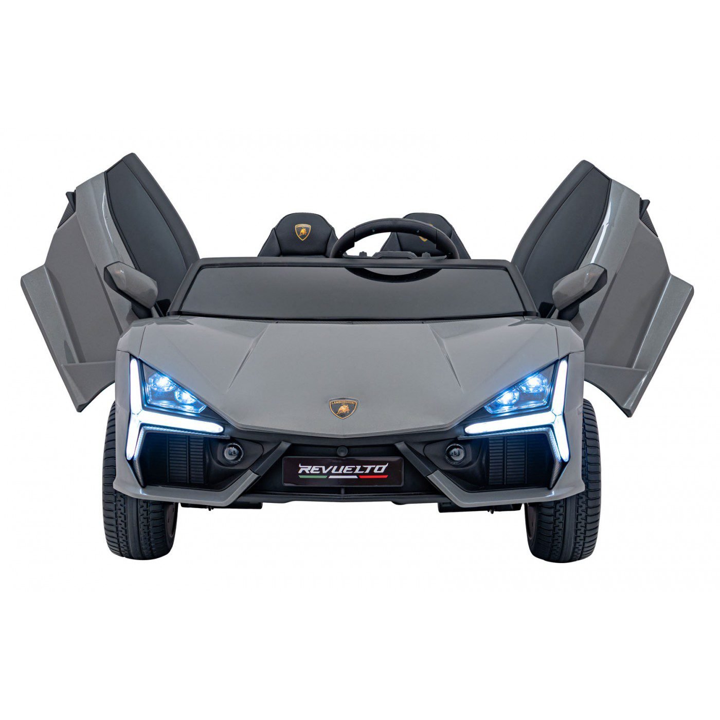 Лицензирана акумулаторна кола Lamborghini Revuelto XL, MP3, 4х4, 24V7AH, 800W, EVA гуми - Image 6