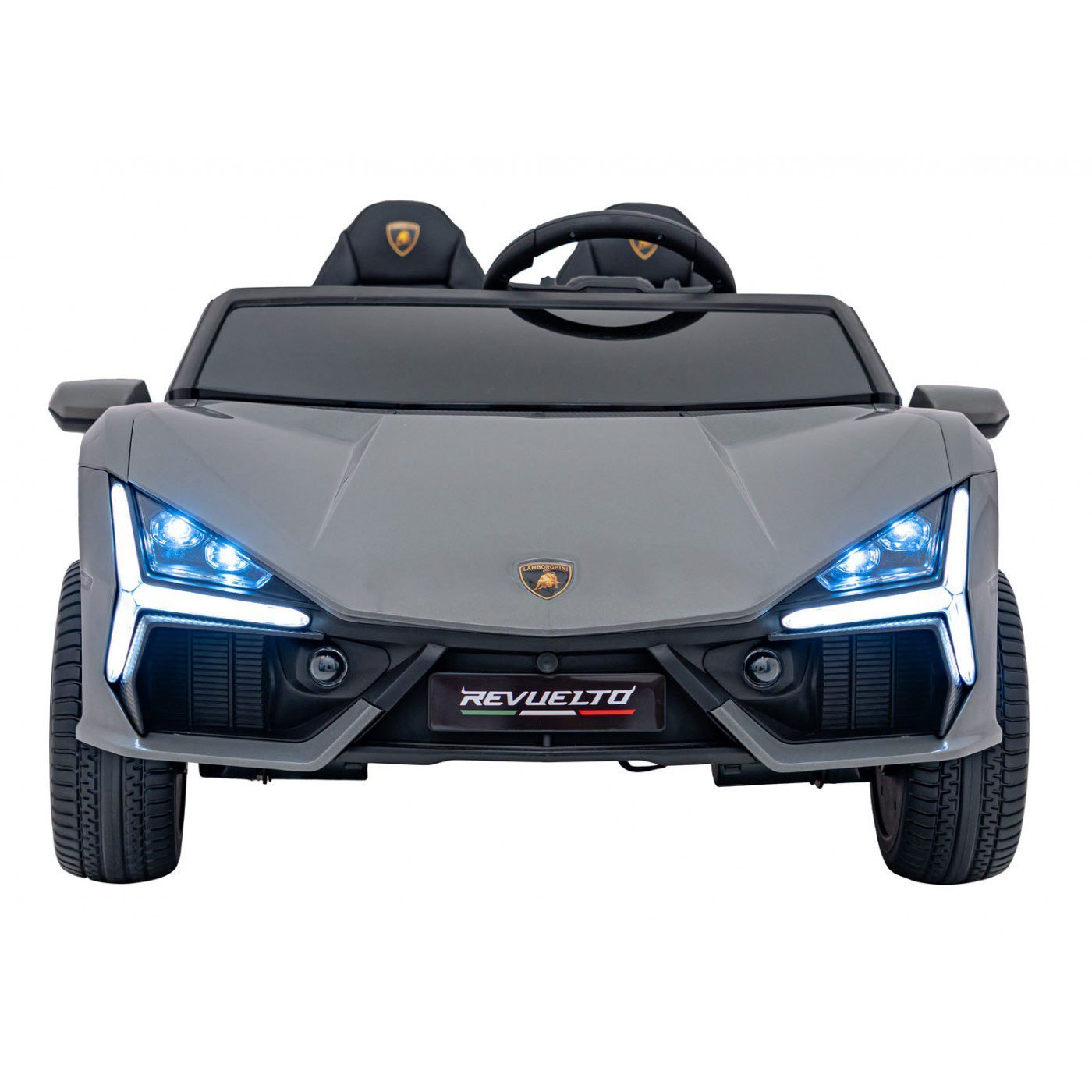 Лицензирана акумулаторна кола Lamborghini Revuelto XL, MP3, 4х4, 24V7AH, 800W, EVA гуми - Image 3