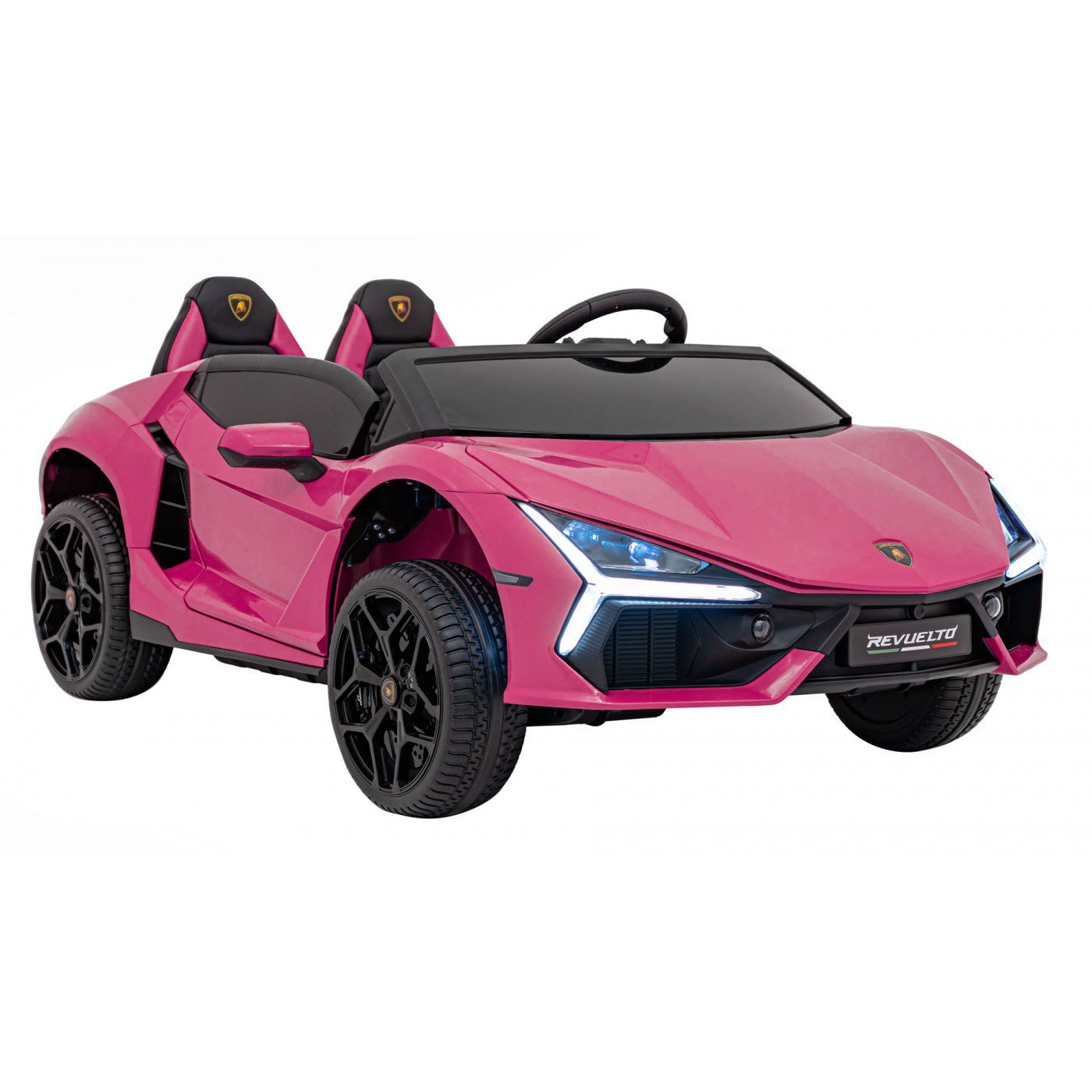 Лицензирана акумулаторна кола Lamborghini Revuelto XL, MP4, 24V7AH, 800W, EVA гуми - Image 14