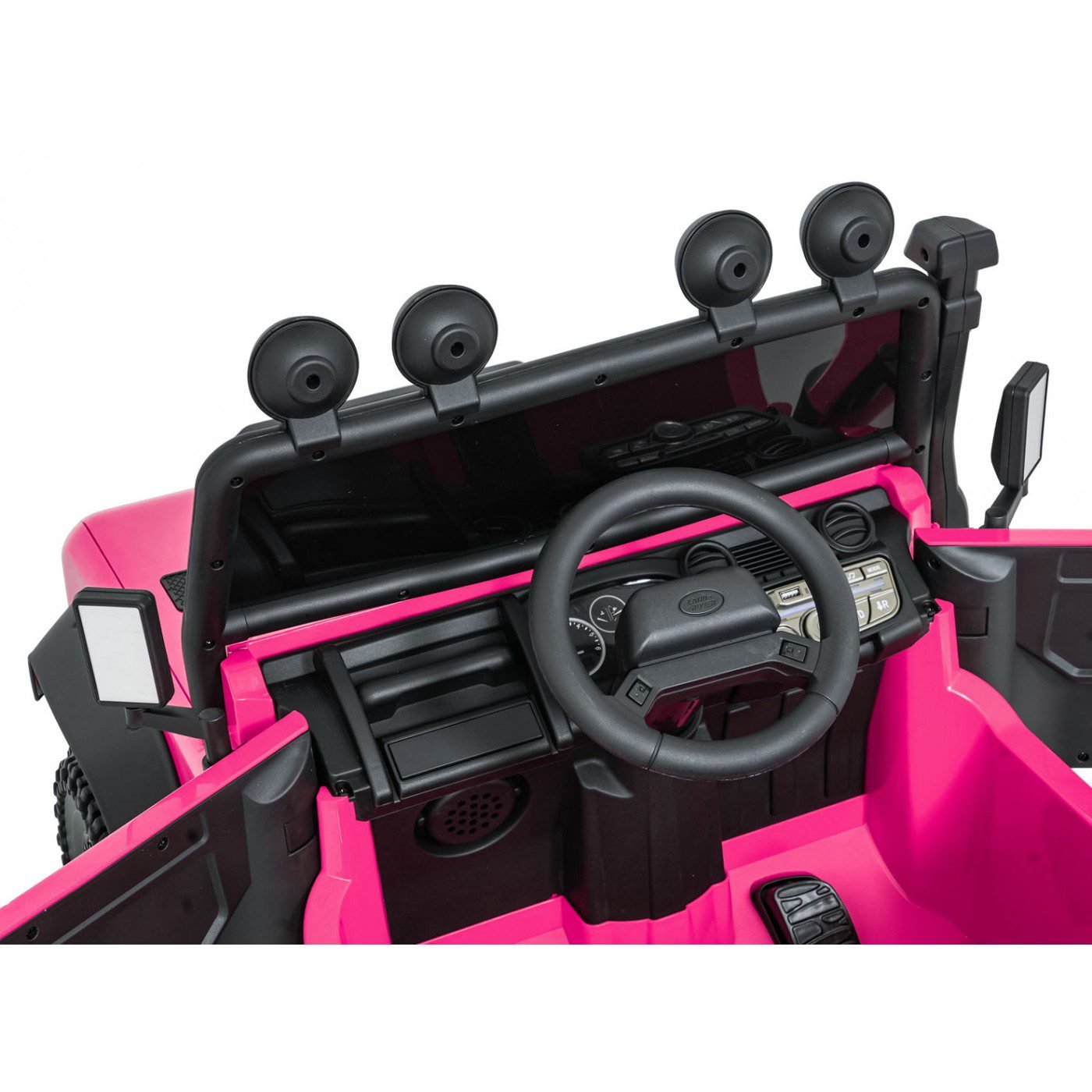 Лицензиран Акумулаторен Джип Land Rover Defender, 200W, 24V/7Ah, EVA гуми - Image 17