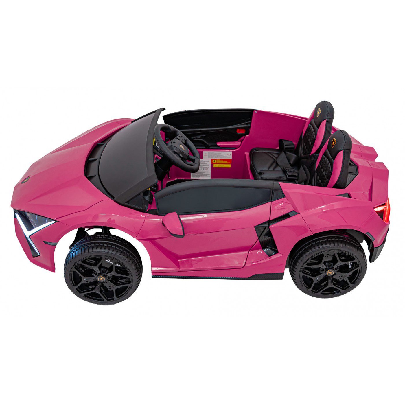 Лицензирана акумулаторна кола Lamborghini Revuelto XL, MP4, 24V7AH, 800W, EVA гуми - Image 13