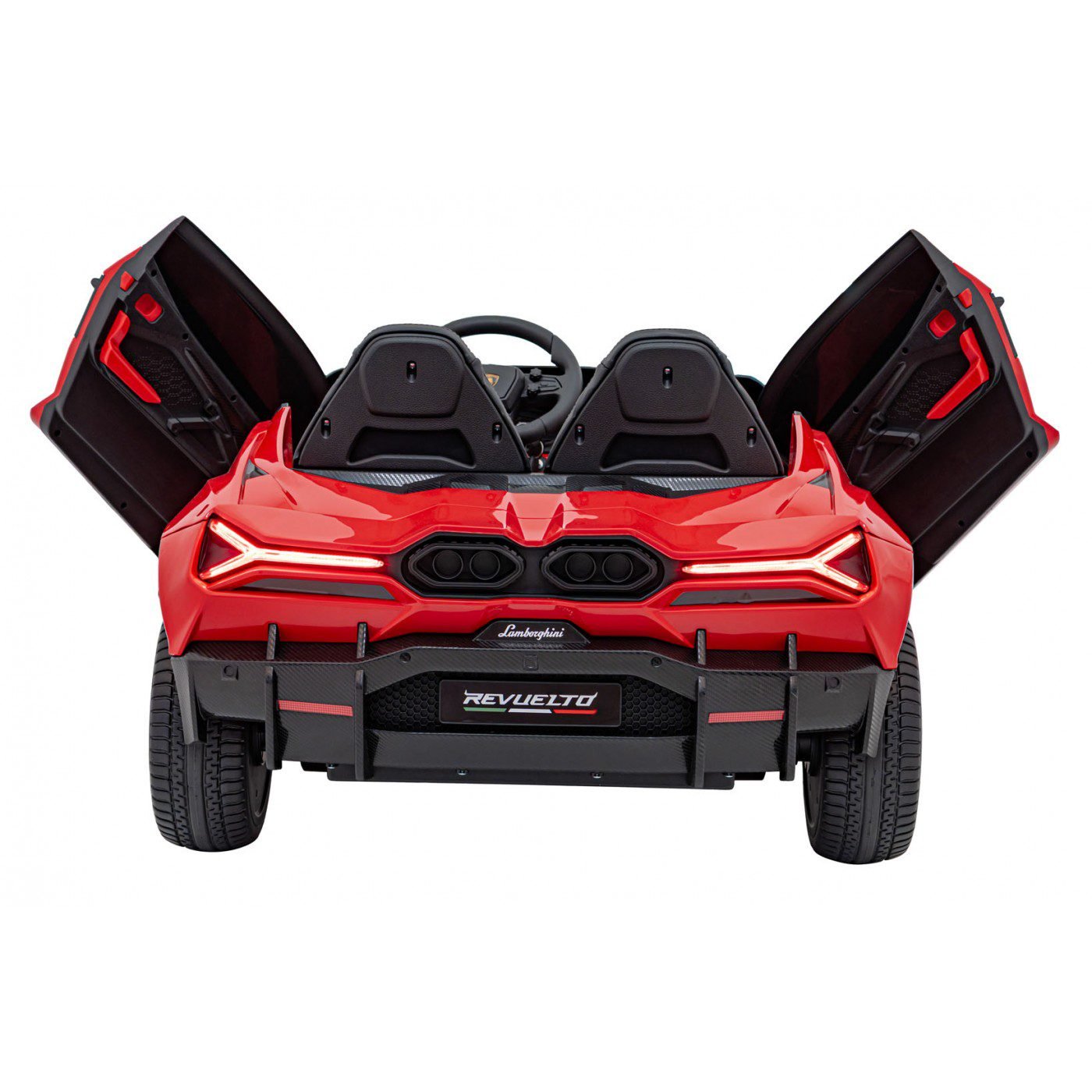 Лицензирана акумулаторна кола Lamborghini Revuelto XL, MP4, 24V7AH, 800W, EVA гуми - Image 11