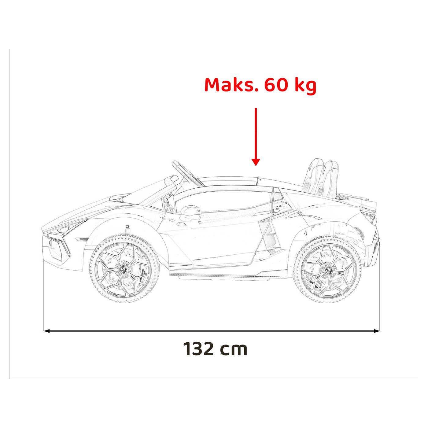 Лицензирана акумулаторна кола Lamborghini Revuelto XL, MP4, 24V7AH, 800W, EVA гуми - Image 23