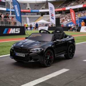 Лицензирана акумулаторна кола Bmw M5 Premium 24V/7Ah, 500W, Кожена седалка, Drift функция, 2026