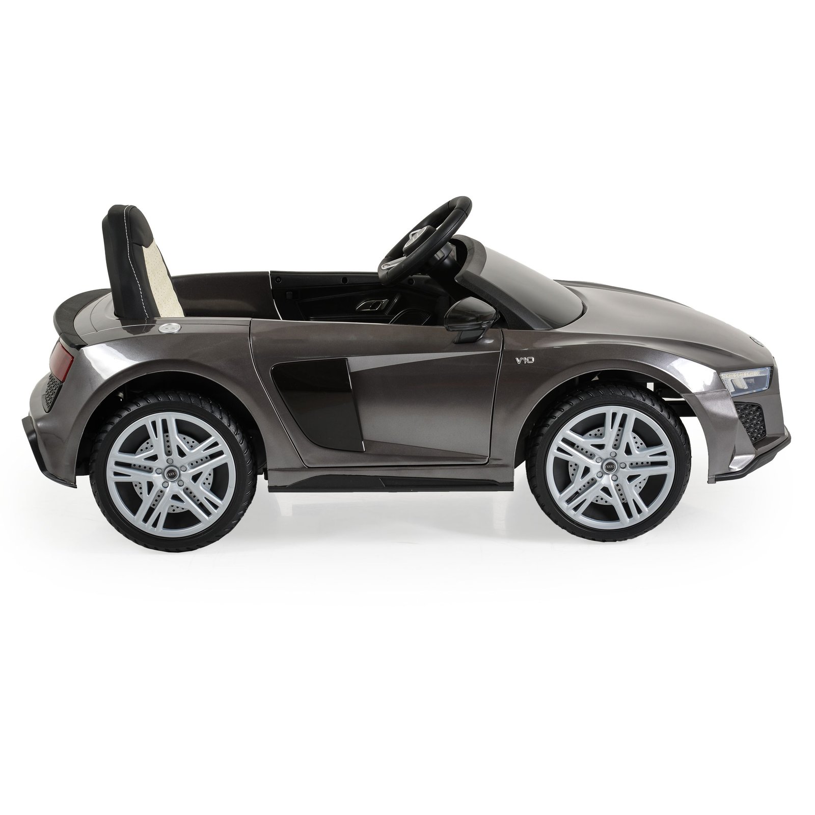 Лицензирана акумулаторна кола Audi R8 Spyder, 50W, 12V7AH, EVA Гуми, MP3 Плеър - Image 4