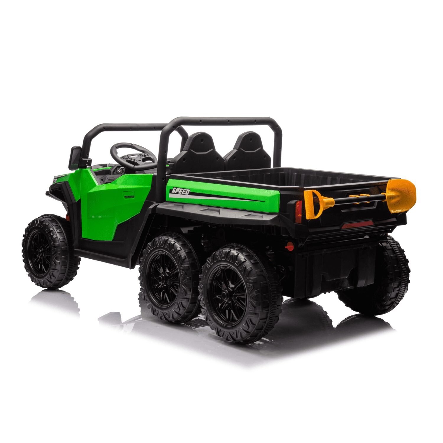 Детски Акумулаторно UTV Trunk Green, 4х4, 250W, 24V7Аh, EVA гуми - Image 4