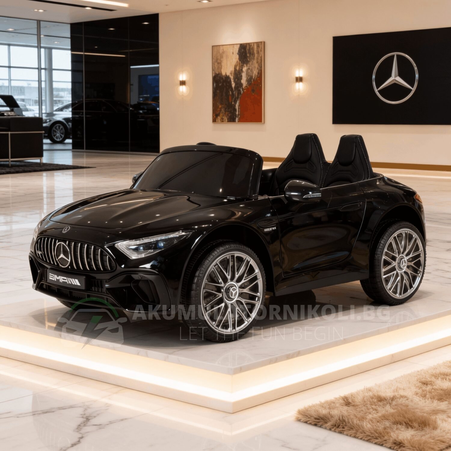 mercedes sl63 black mp4