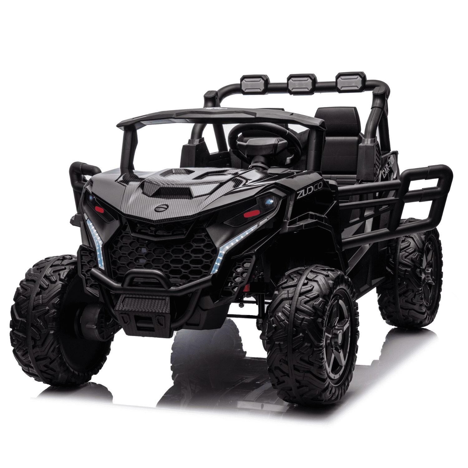Детско Акумулаторно UTV Monster 2026, 320W, 24V7AH, EVA гуми, 4X4, Mp3 - Image 2