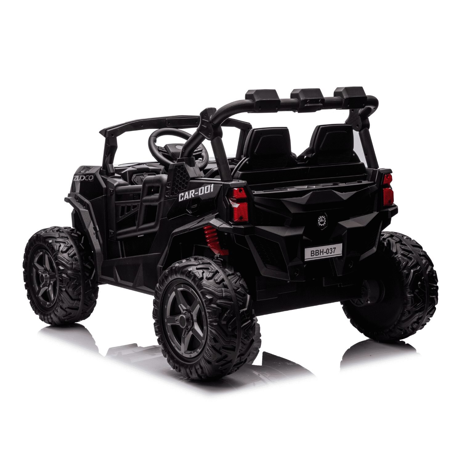 Детско Акумулаторно UTV Monster 2026, 320W, 24V7AH, EVA гуми, 4X4, Mp3 - Image 8