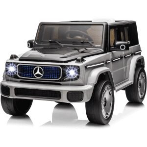 Лицензиран Акумулаторен Джип Mercedes EQG 2026, 140W, 4х4, 12V/9Ah, EVA гуми