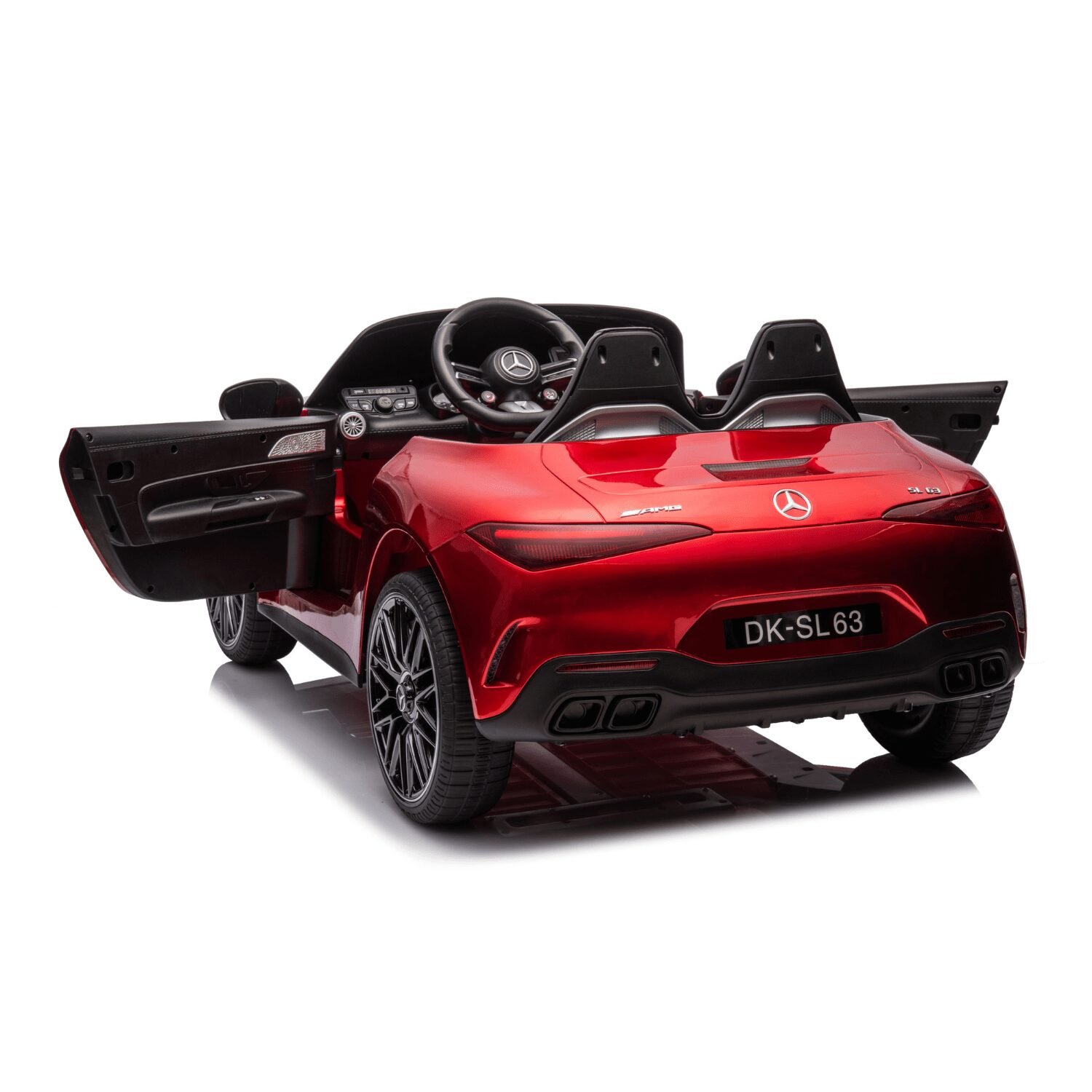 Лицензирана Акумулаторна Кола Mercedes-Benz SL63 2026, 800W, 24V7AH, EVA гуми, MP4 Player - Image 8