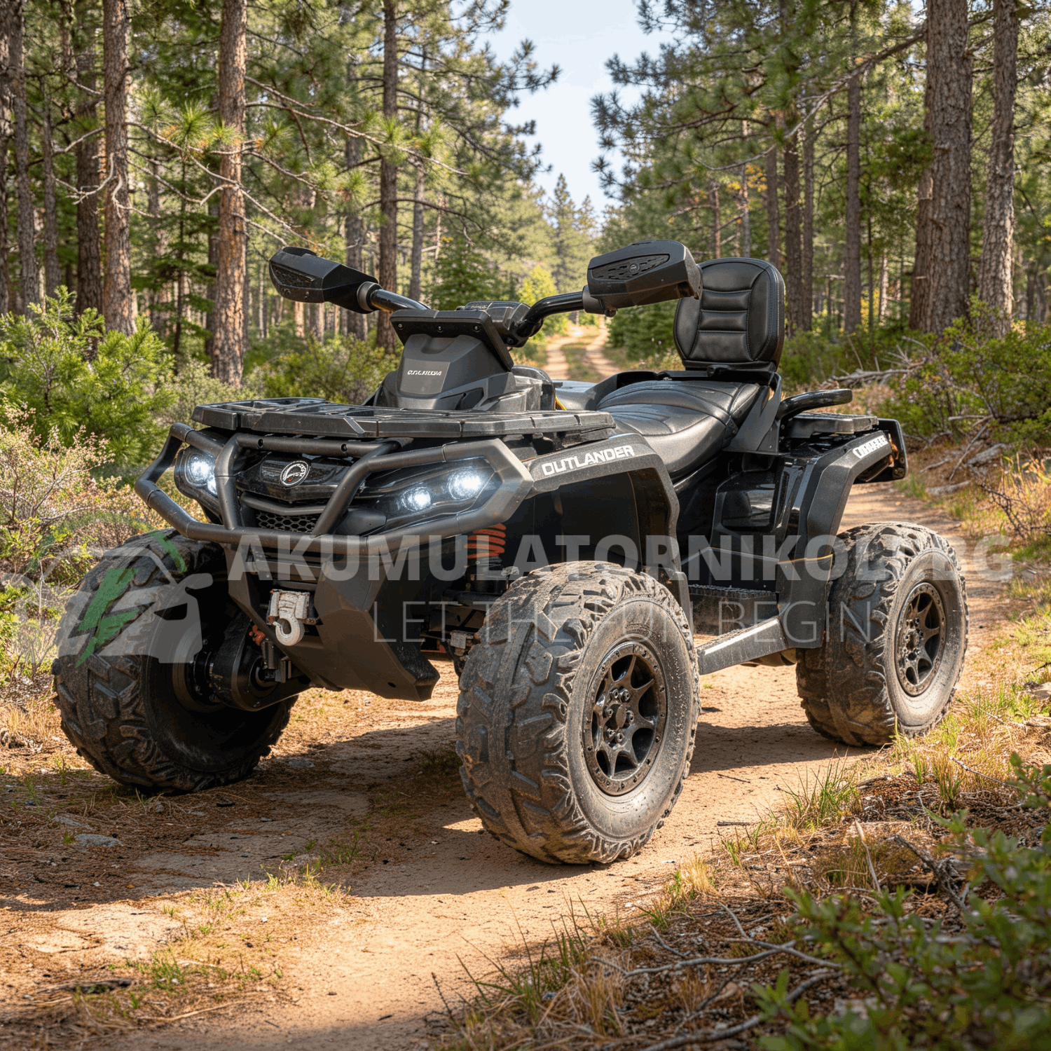 atv outlander ride on car