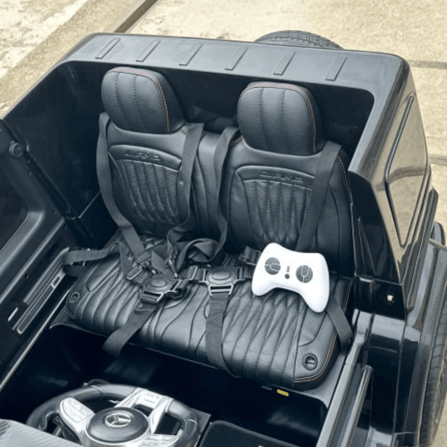 Лицензиран Акумулаторен Джип Mercedes-Benz G63 PREMIUM, 24V/14Ah, 4x4, 800W, MP4 - Image 4