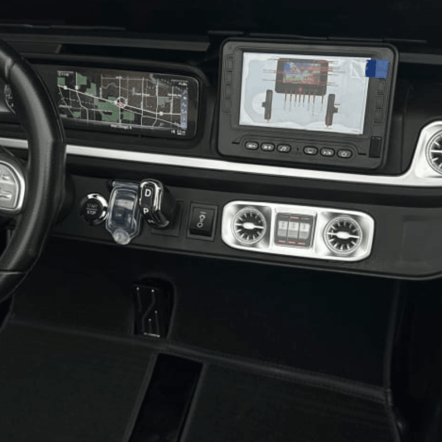 Лицензиран Акумулаторен Джип Mercedes-Benz G63 PREMIUM, 24V/14Ah, 4x4, 800W, MP4 - Image 18
