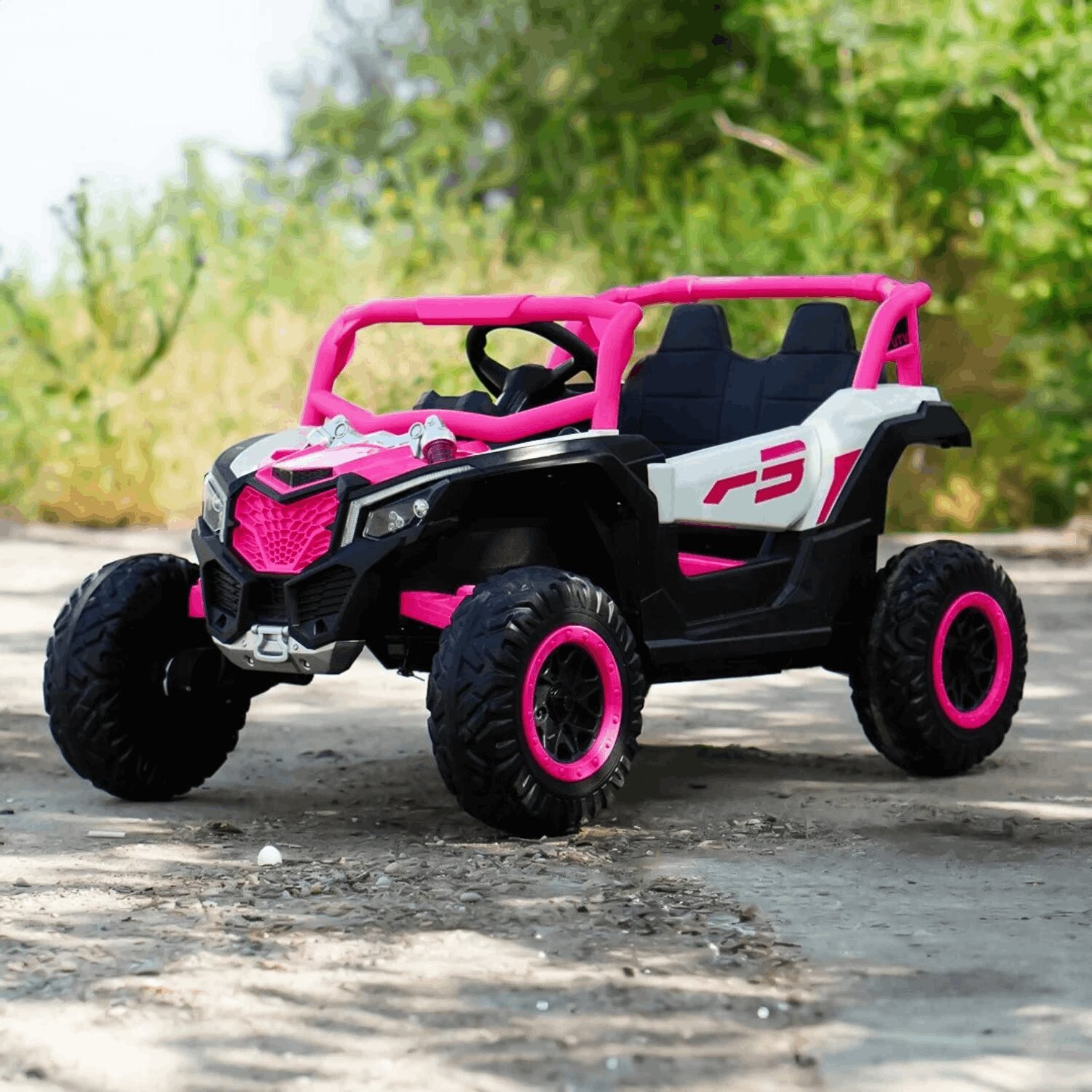 Детско акумулаторно UTV Warrior 12V/7Ah, 4x4, EVA гуми, 120W, R/C - Image 7