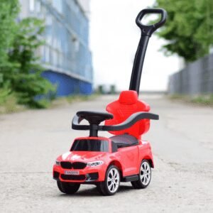 Лицензирана Детска Кола с Дръжка и Акумулатор BMW X6 M,
