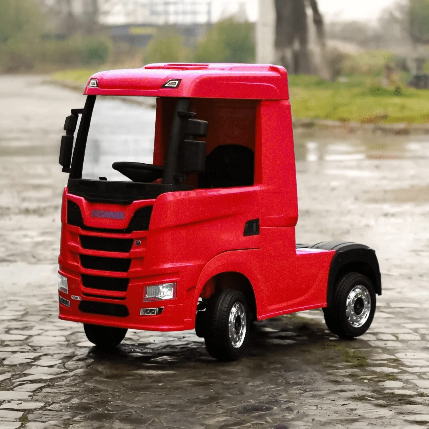 Детски Акумулаторен Камион SCANIA R-SERIES, 4х4, 200W, 24V, EVA гуми - Image 5