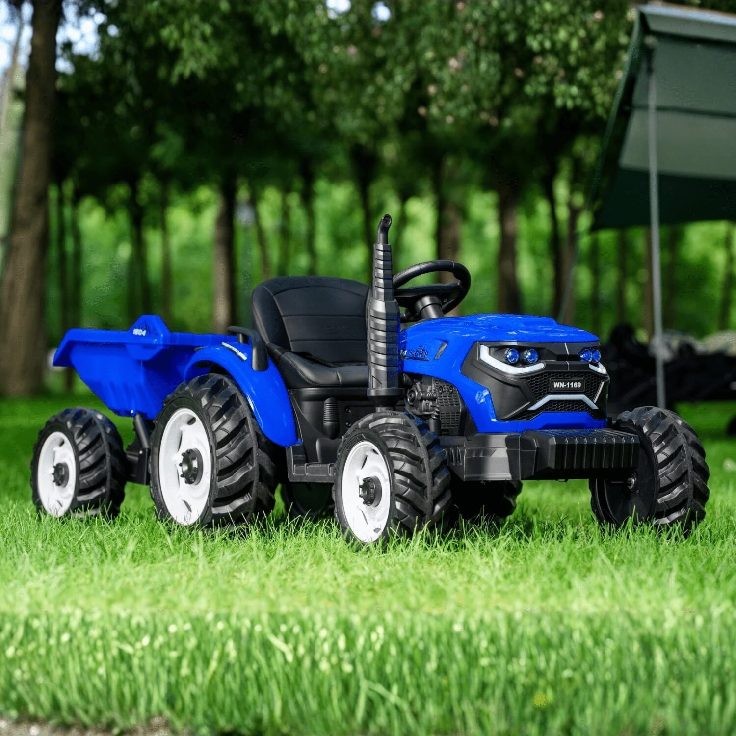 Детски Акумулаторен Трактор,1804,100W,12V/10Ah, R/C 2.4 G - Image 4