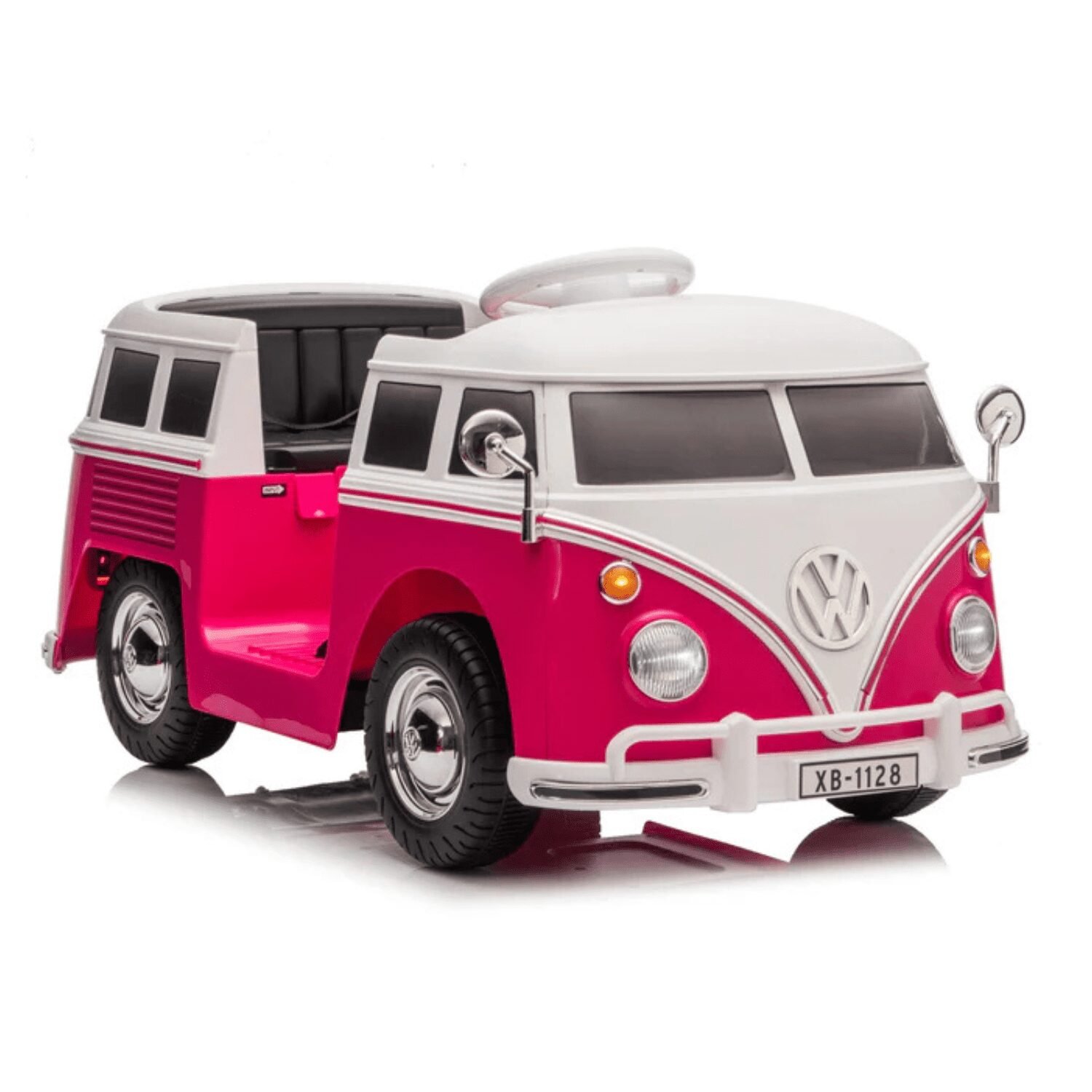 Лицензирана акумулаторна кола VW Samba 12V/7Ah, 100W, EVA гуми, MP3 - Image 4
