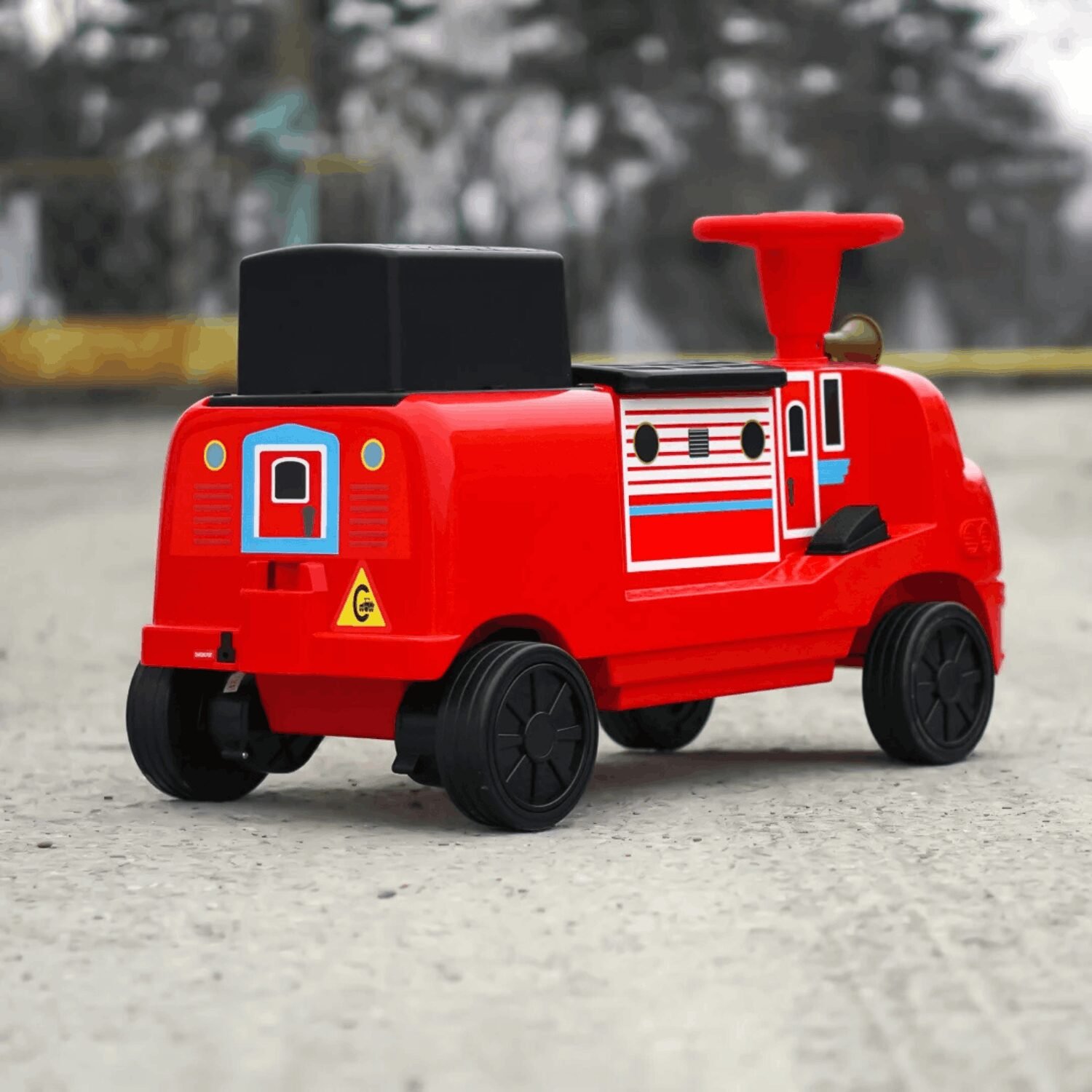 Детски Акумулаторен влак Chuggington,12V/7Ah, 100W, EVA гуми, MP3 - Image 7