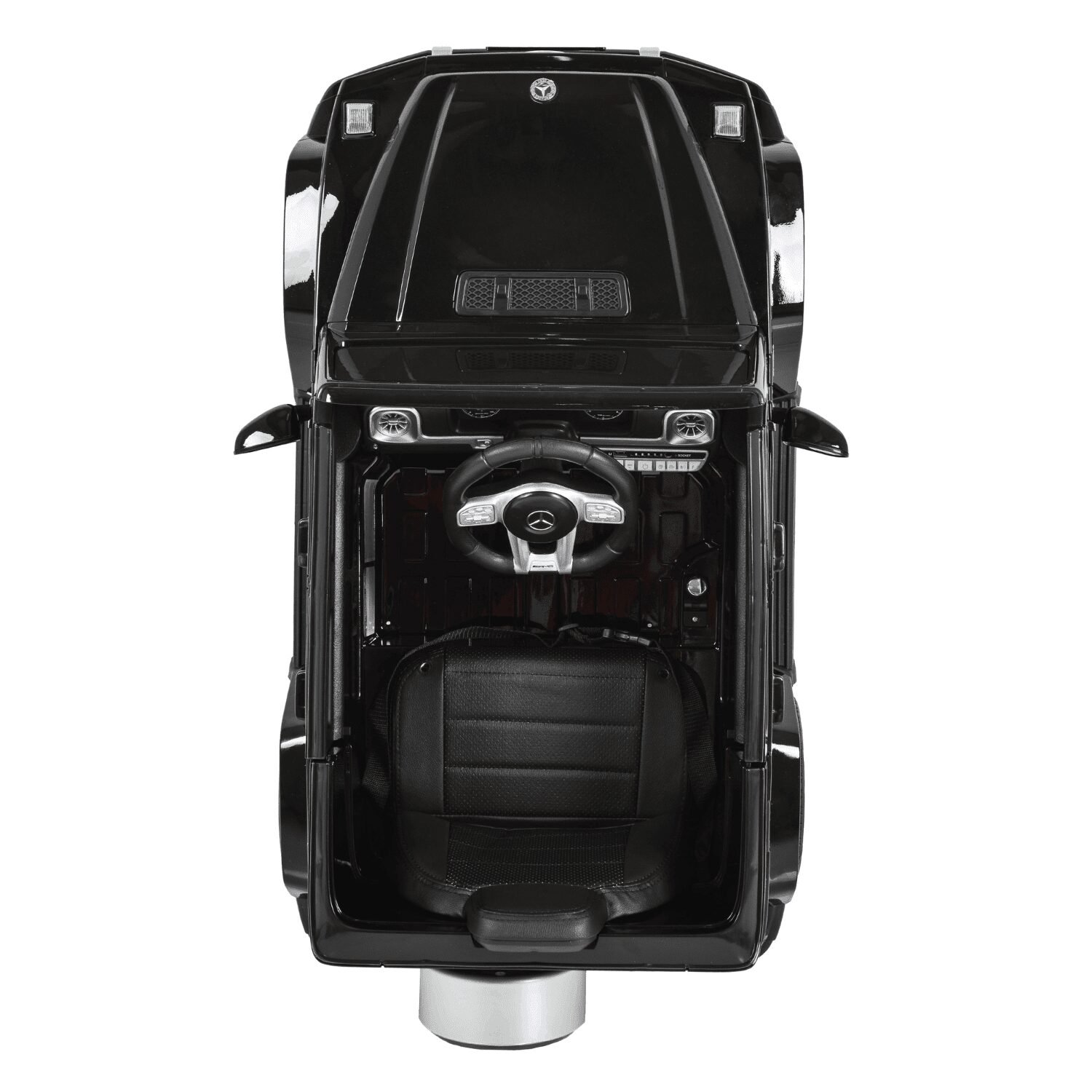 Лицензиран Детски Акумулаторен Джип Mercedes-AMG G63 12V/4.5Ah, 100W, EVA гуми, Мет. Черен - Image 8