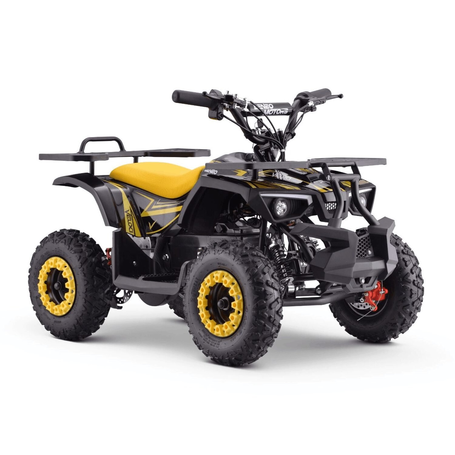 Детско Акумулаторно ATV Pocket Quad Veloci,36V/12V, 800W, Дискови спирачки, Надуваеми гуми, до 25 км/ч - Image 4