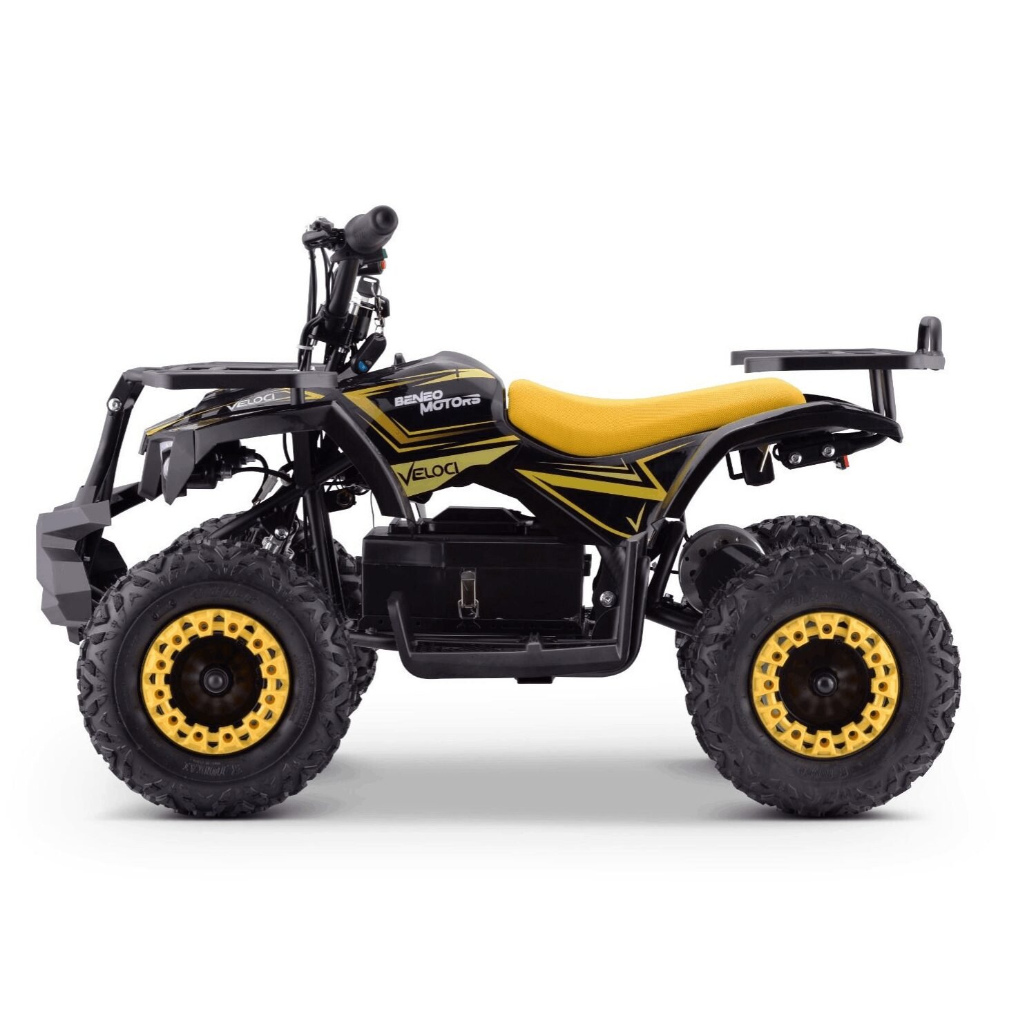 Детско Акумулаторно ATV Pocket Quad Veloci,36V/12V, 800W, Дискови спирачки, Надуваеми гуми, до 25 км/ч - Image 6